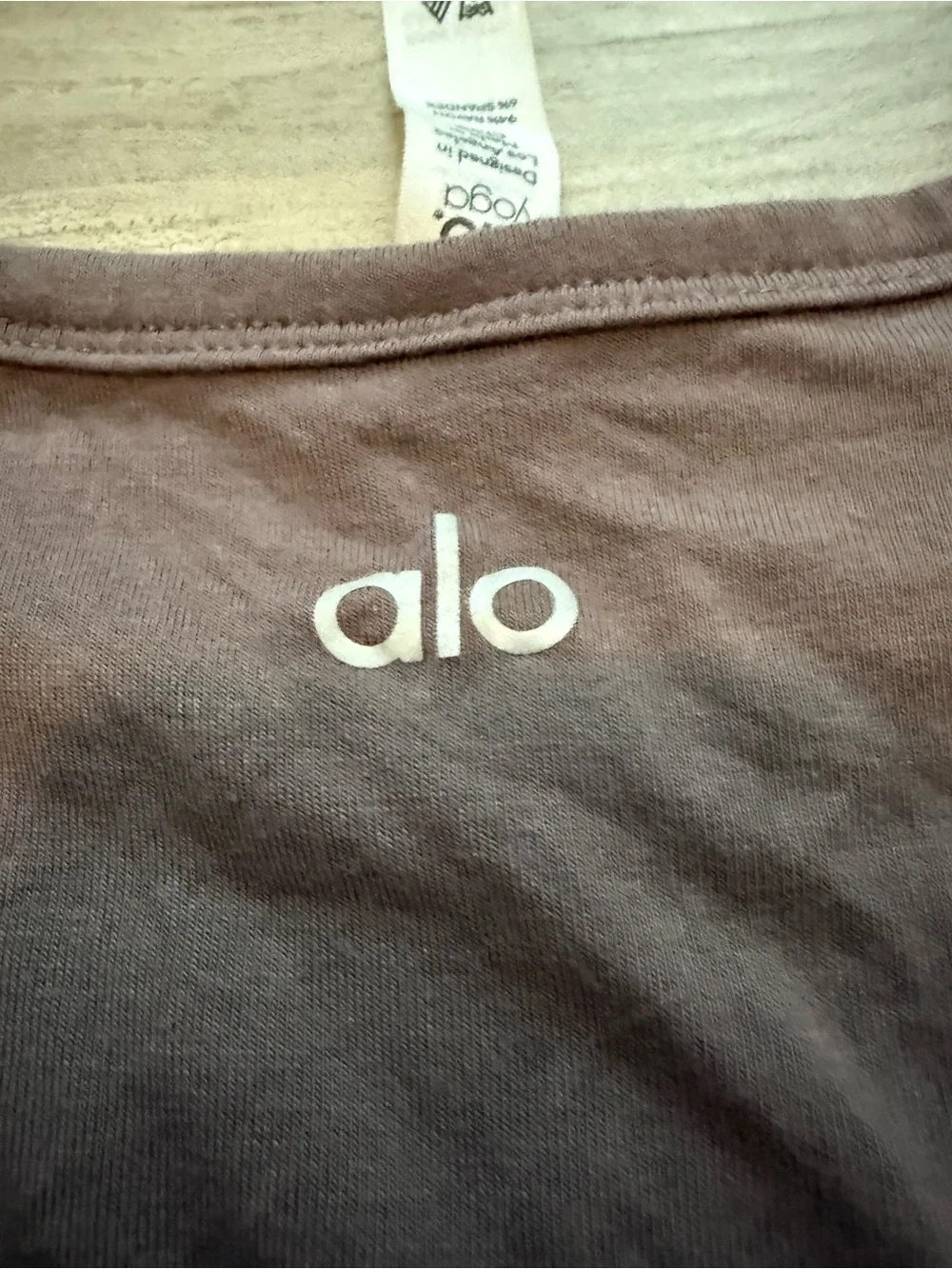 ALO Yoga brand alo